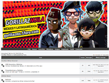 Tablet Screenshot of gorillazmx.1foro.com