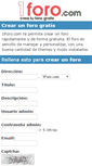 Mobile Screenshot of 1foro.com