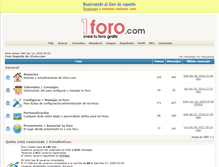 Tablet Screenshot of foro.1foro.com